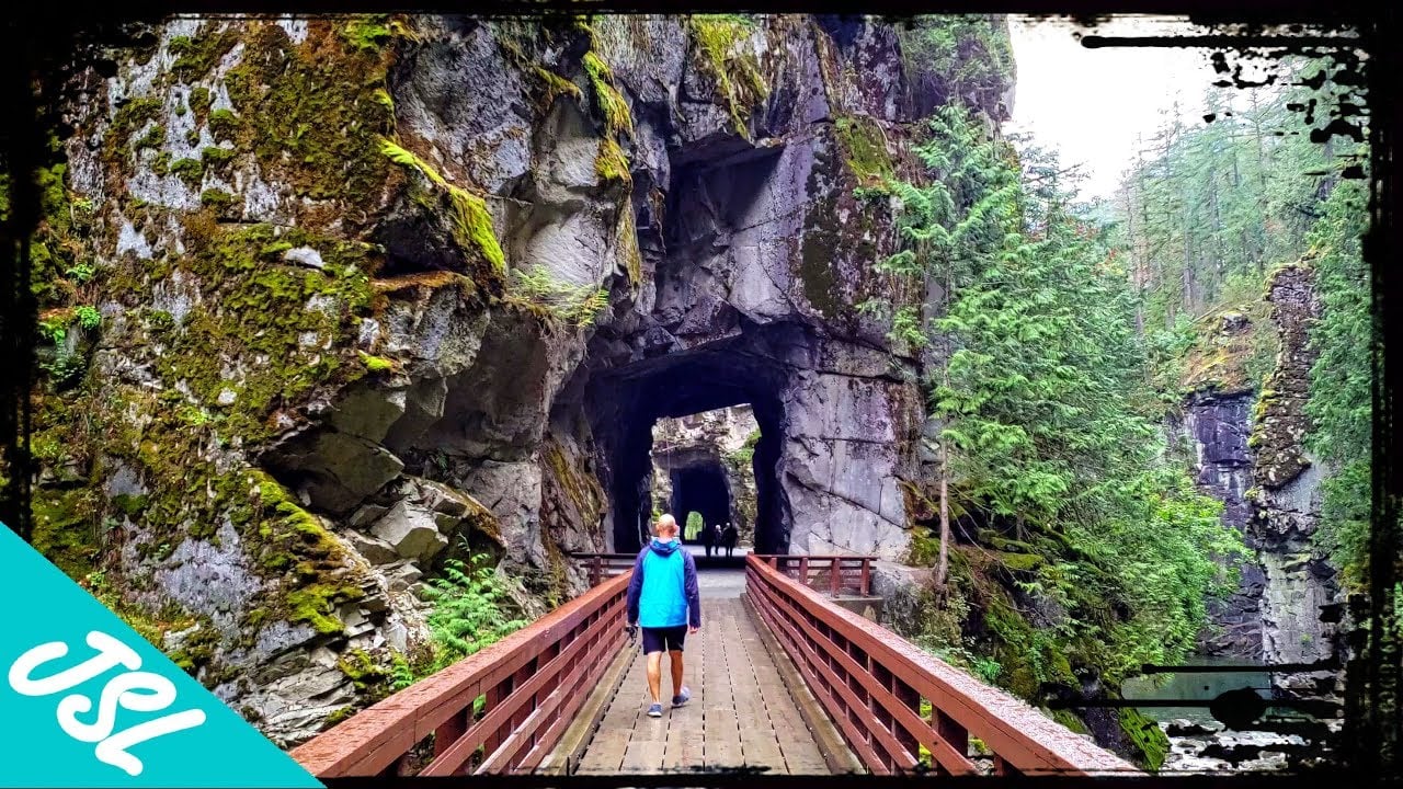 ABANDONED Othello Tunnels of Hope, British Columbia