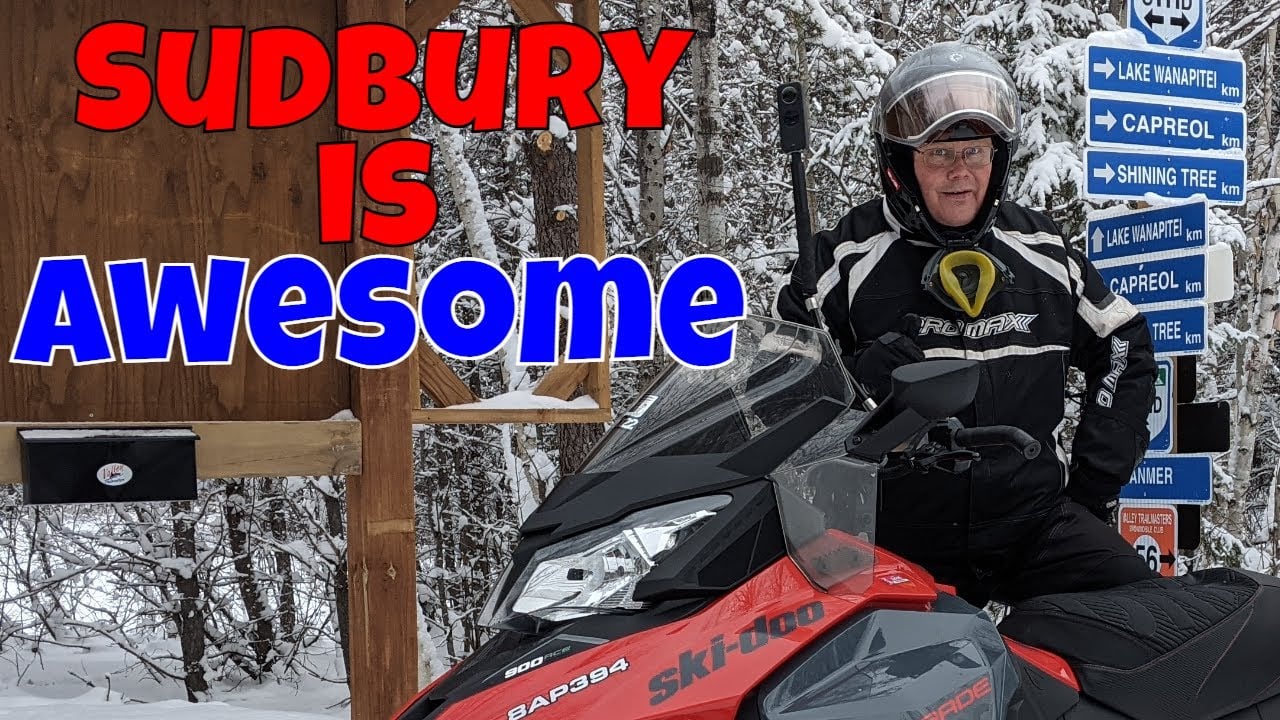 I spend five days Snowmobiling in Sudbury Ontario and share it with you.