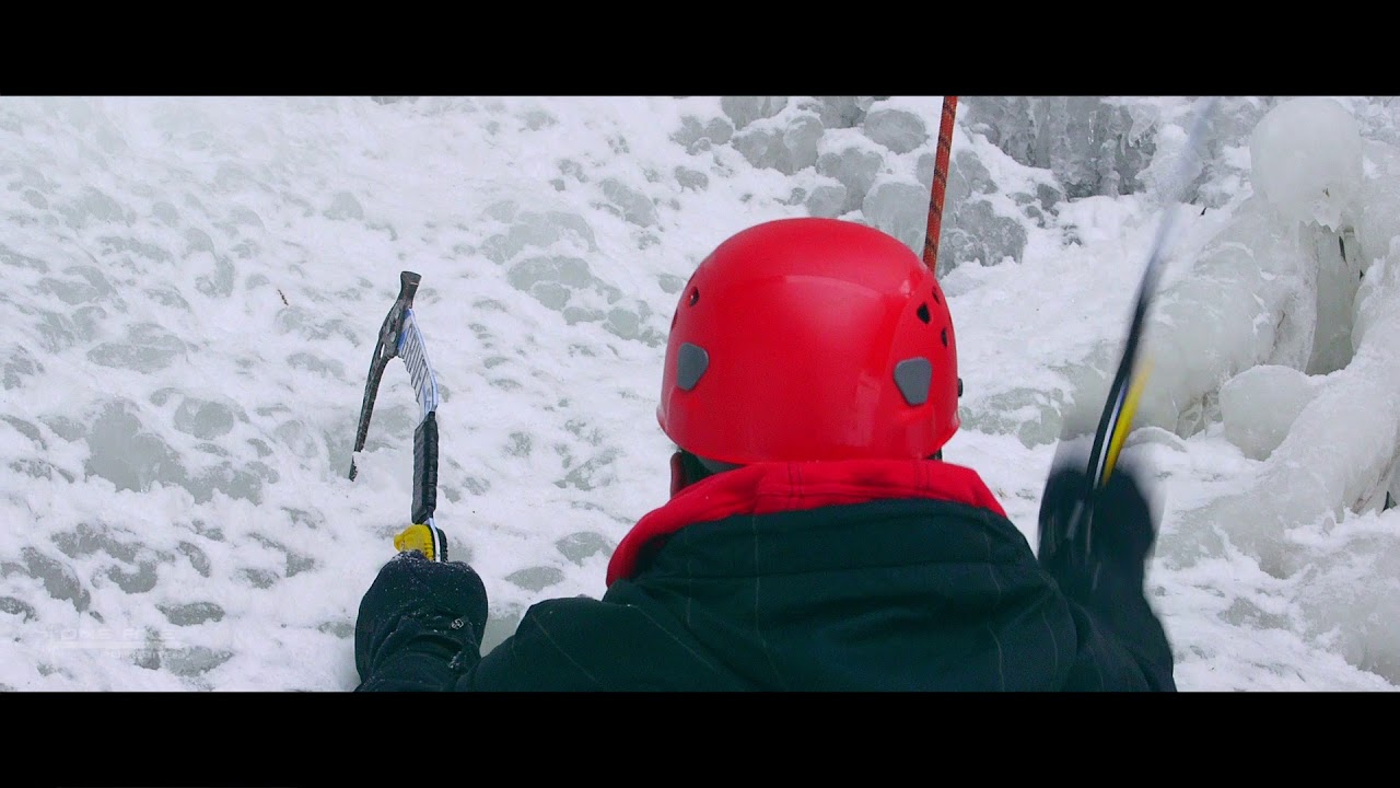 Ice Climbing with One Axe Pursuits