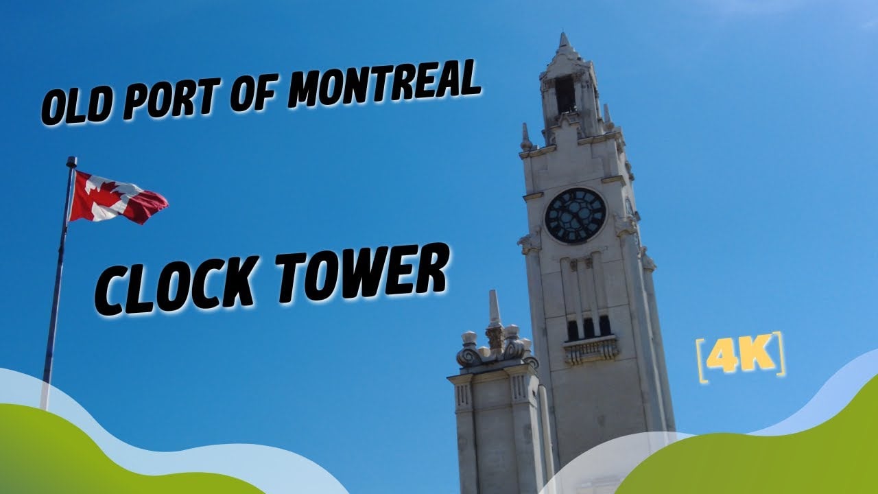 [4k] Old Port of 🅼🅾🅽🆃🆁🅴🅰🅻, Clock Tower walk