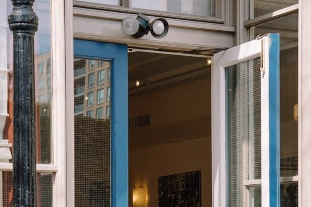 Charming entrance of a cozy Toronto bistro.
