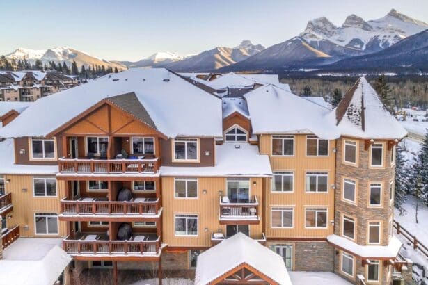 Canmore Winter Lodge with Mountain View