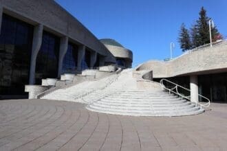 Exterior view of the Canadian Museum of History building.